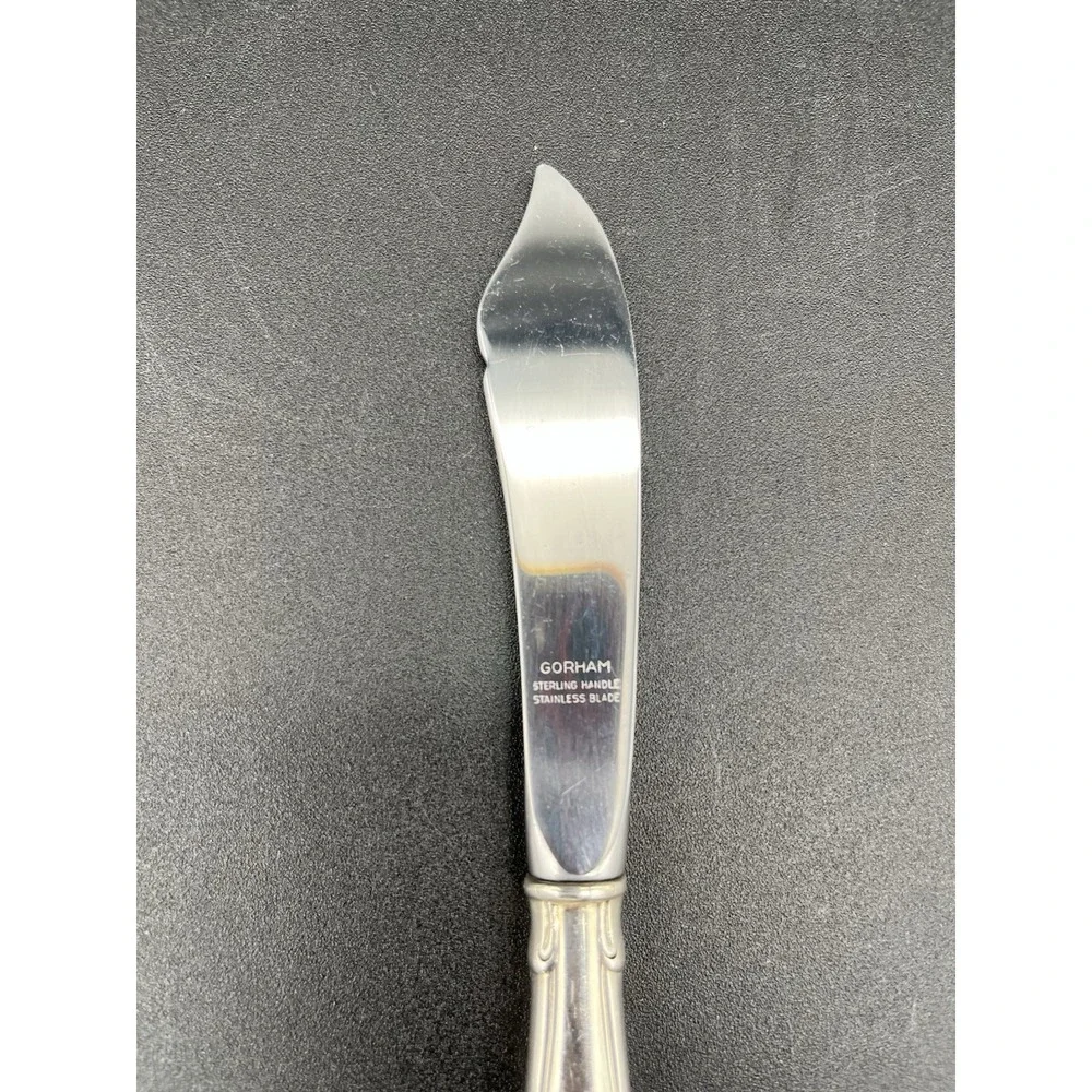 Sterling Silver Andante Notched Butter Knife By Gorham Silver